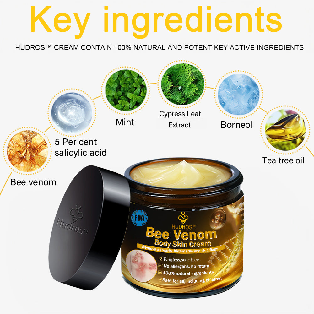 Hudros™ Bee Venom Body Skin Cream（AAD Recommended)🔥